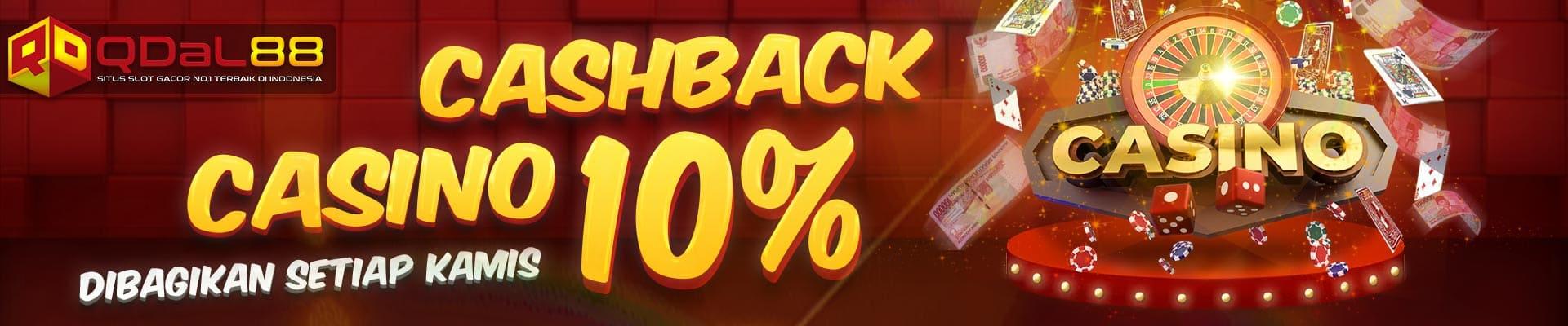 BONUS CASHBACK LIVE CASINO